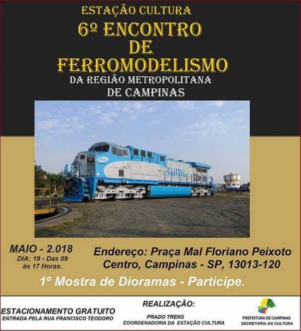 6º Encontro de Ferromodelismo da região de Campinas -SP