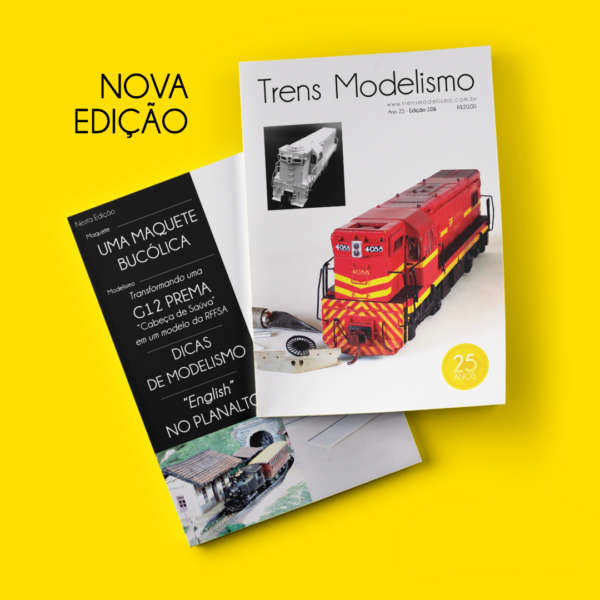 Nova edição revista Trens Modelismo ( TM 106 )